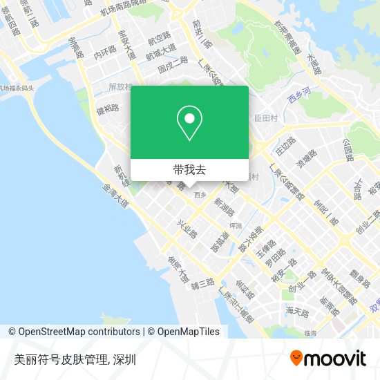 美丽符号皮肤管理地图