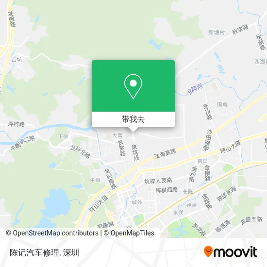 陈记汽车修理地图
