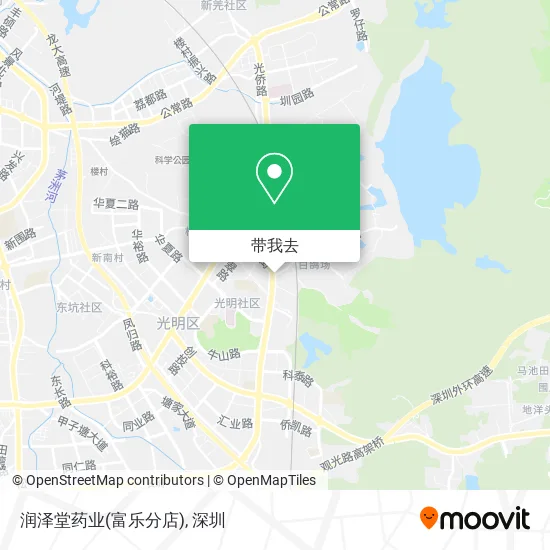 润泽堂药业(富乐分店)地图