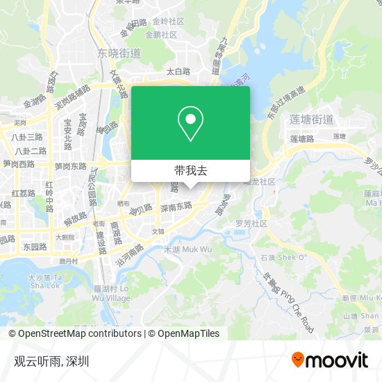 观云听雨地图