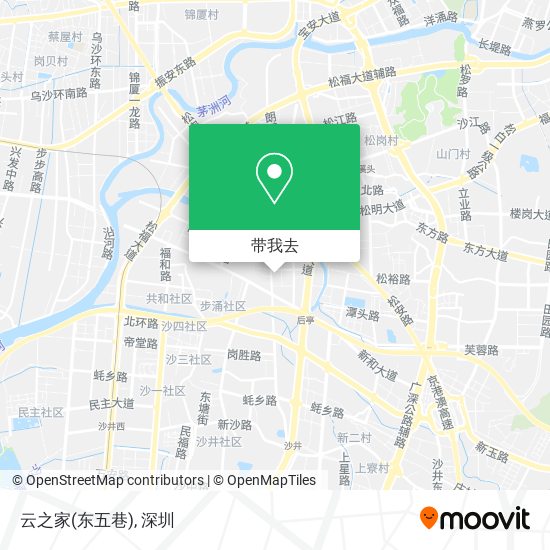 云之家(东五巷)地图