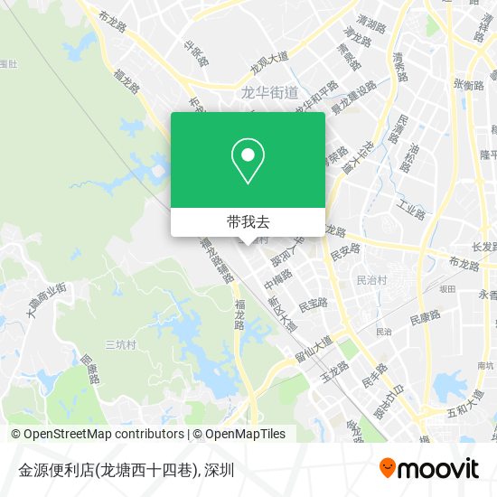 金源便利店(龙塘西十四巷)地图
