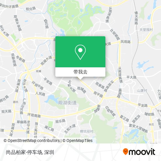 尚品柏家-停车场地图