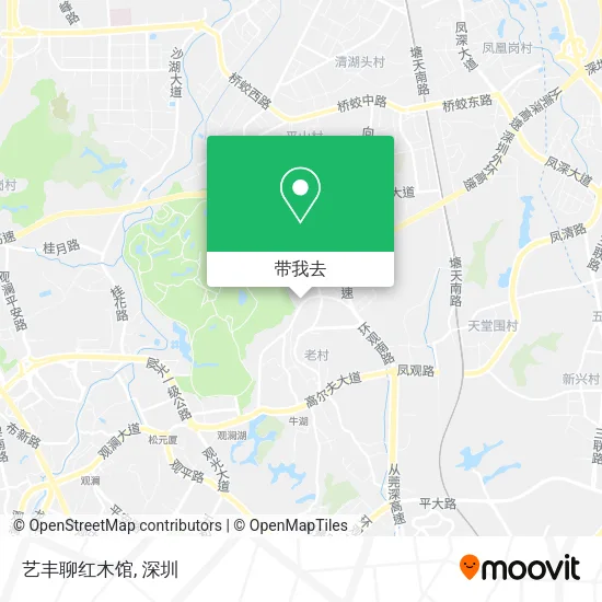 艺丰聊红木馆地图