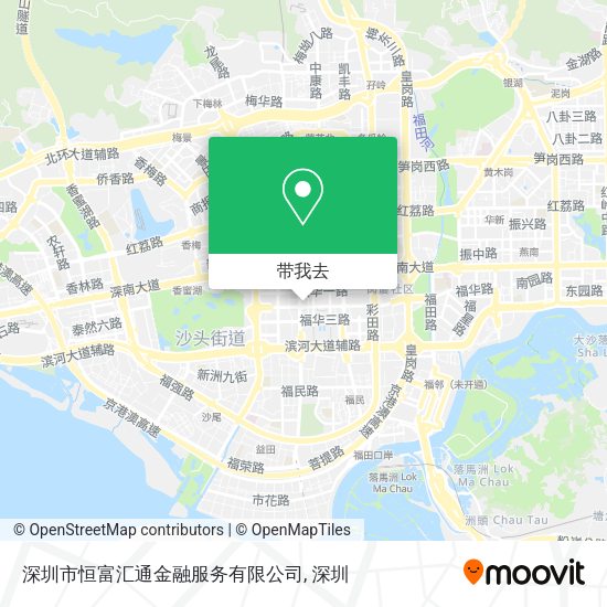 深圳市恒富汇通金融服务有限公司地图