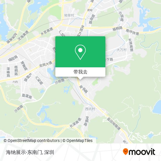 海纳展示-东南门地图