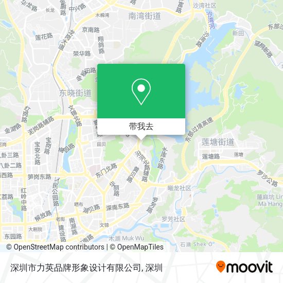 深圳市力英品牌形象设计有限公司地图