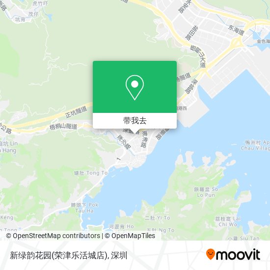 新绿韵花园(荣津乐活城店)地图