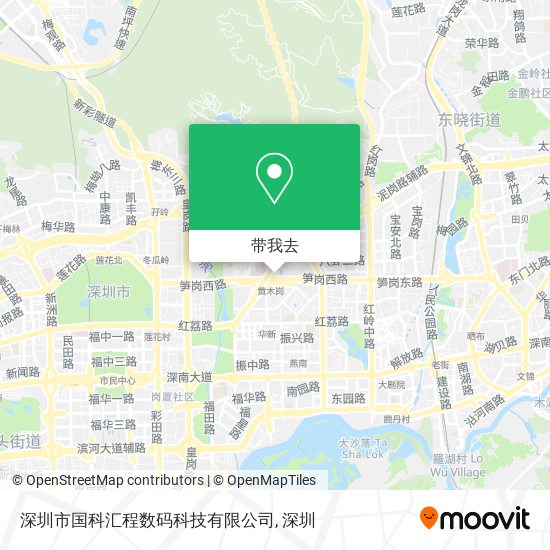 深圳市国科汇程数码科技有限公司地图