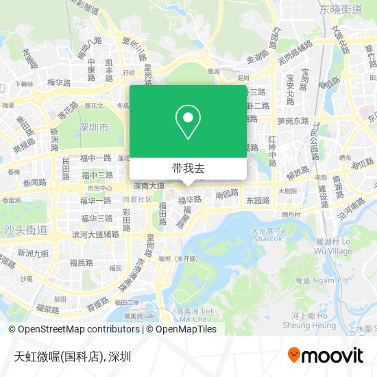 天虹微喔(国科店)地图