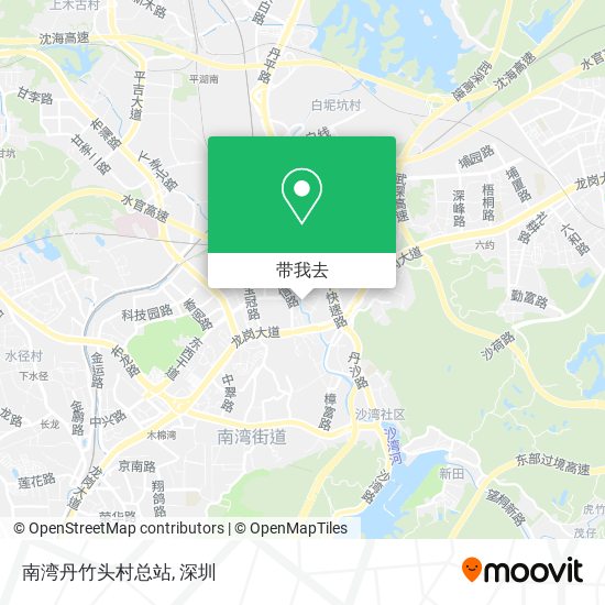 南湾丹竹头村总站地图