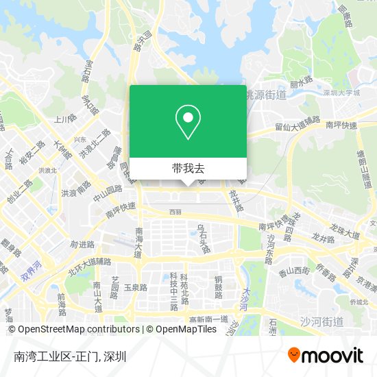 南湾工业区-正门地图