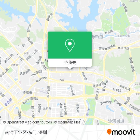 南湾工业区-东门地图