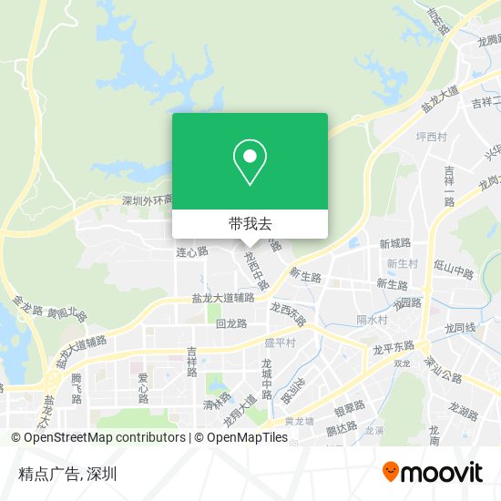 精点广告地图