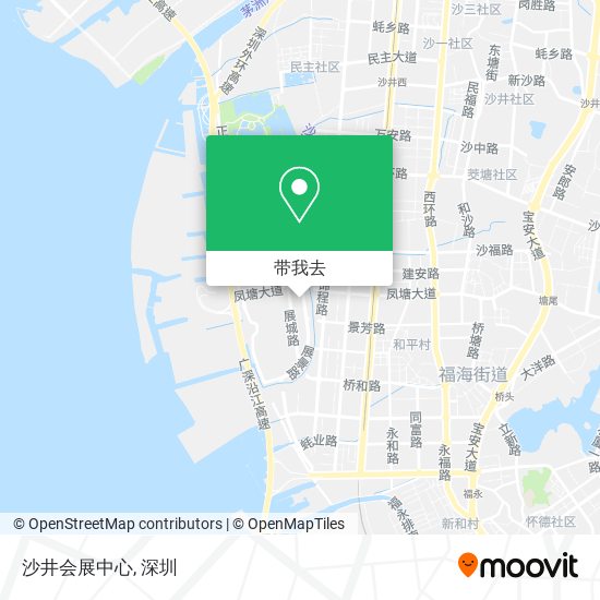 沙井会展中心地图