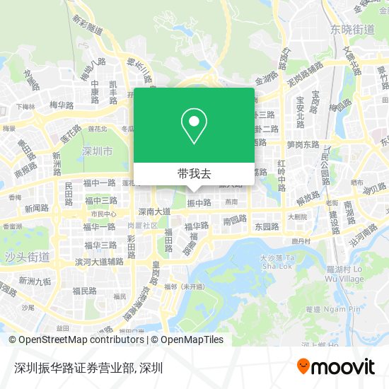深圳振华路证券营业部地图