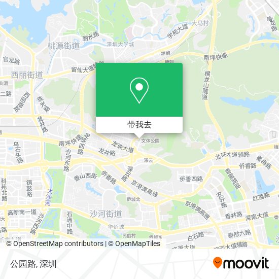 公园路地图