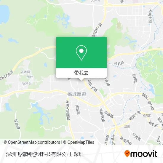 深圳飞德利照明科技有限公司地图