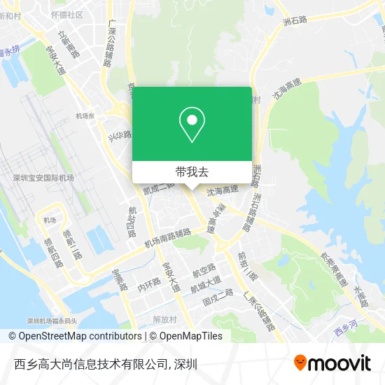 西乡高大尚信息技术有限公司地图