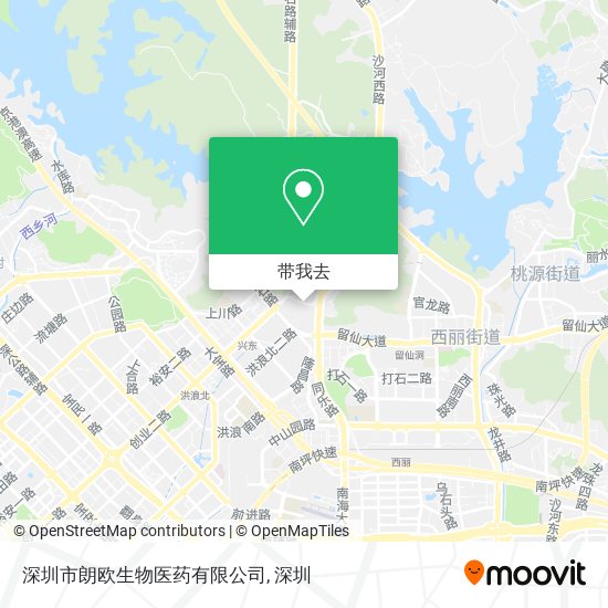 深圳市朗欧生物医药有限公司地图