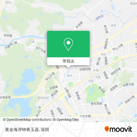 黄金海岸钟表玉器地图