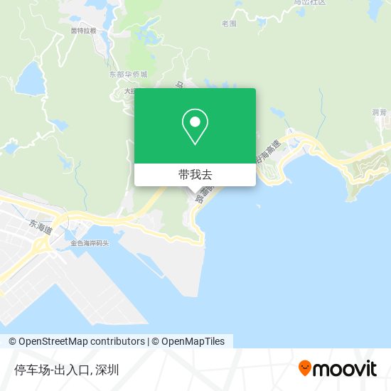 停车场-出入口地图