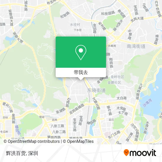 辉洪百货地图