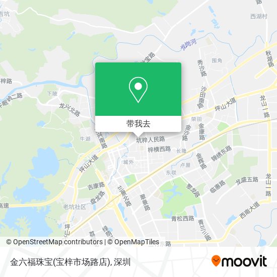 金六福珠宝(宝梓市场路店)地图