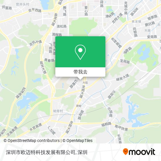 深圳市欧迈特科技发展有限公司地图