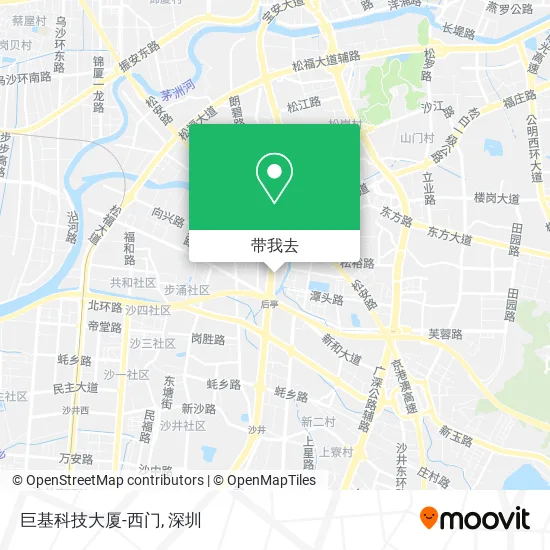 巨基科技大厦-西门地图