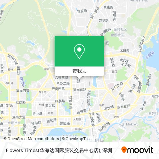 Flowers Times(华海达国际服装交易中心店)地图