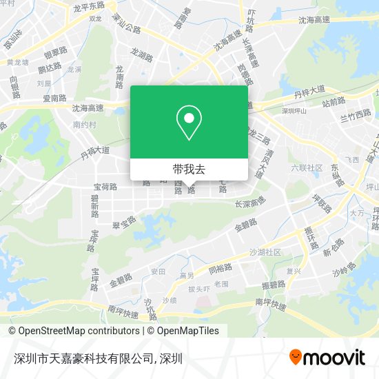 深圳市天嘉豪科技有限公司地图