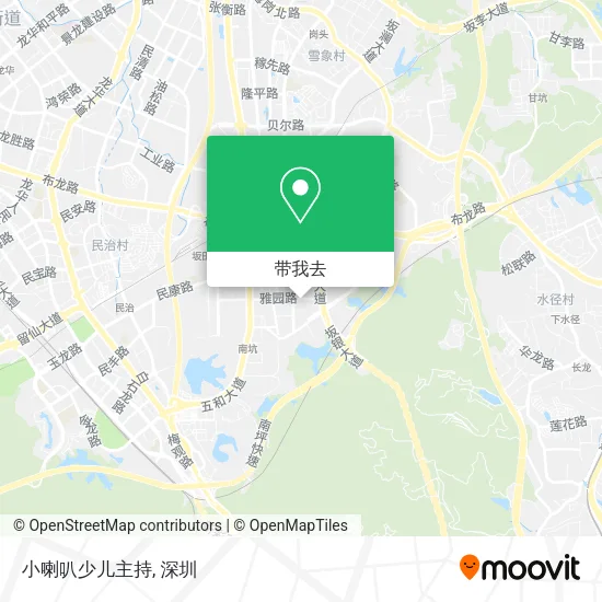 小喇叭少儿主持地图