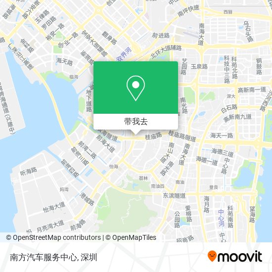 南方汽车服务中心地图