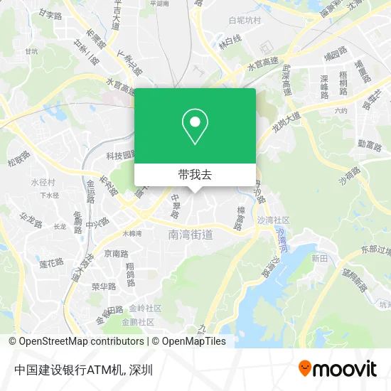 中国建设银行ATM机地图