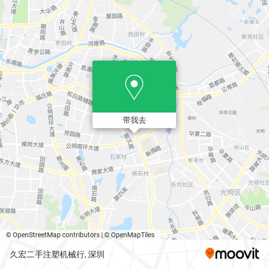 久宏二手注塑机械行地图