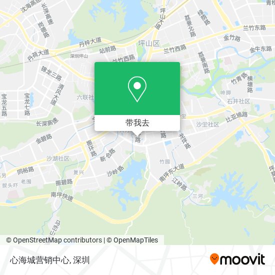心海城营销中心地图