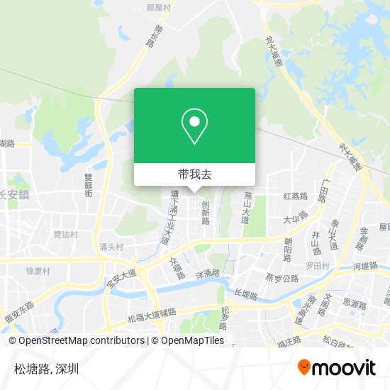 松塘路地图