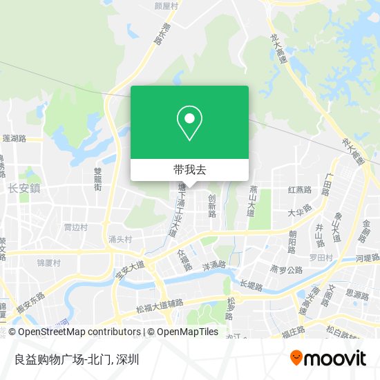 良益购物广场-北门地图