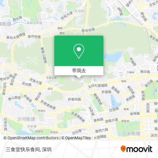 三食堂快乐食间地图