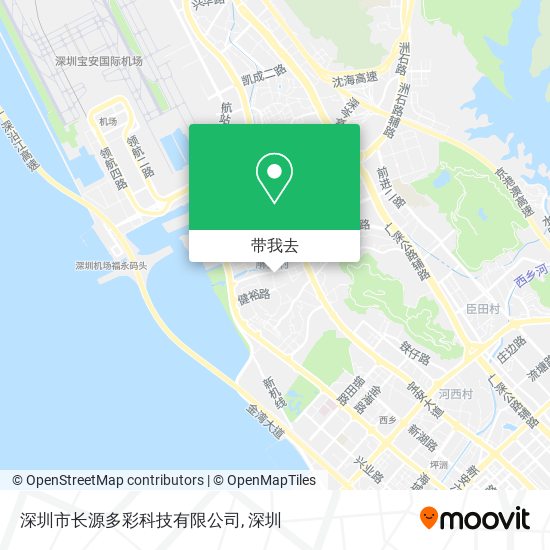 深圳市长源多彩科技有限公司地图