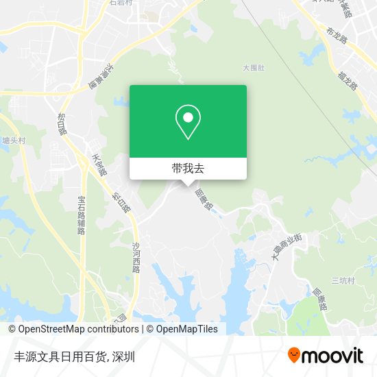 丰源文具日用百货地图