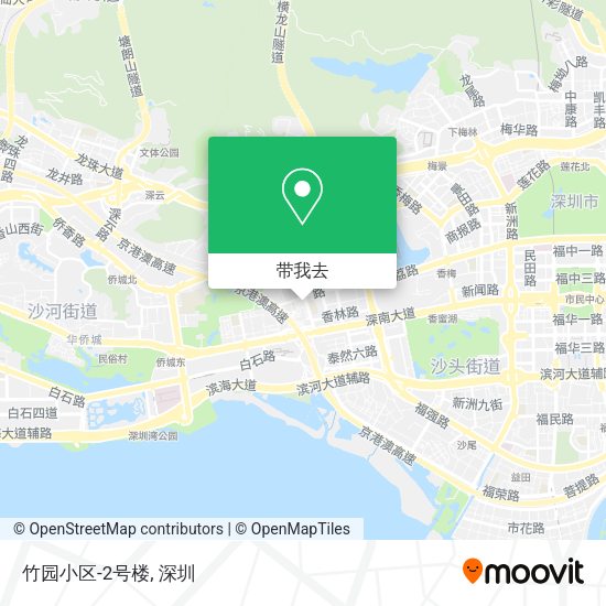 竹园小区-2号楼地图
