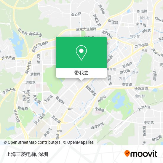 上海三菱电梯地图