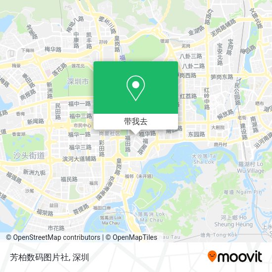 芳柏数码图片社地图