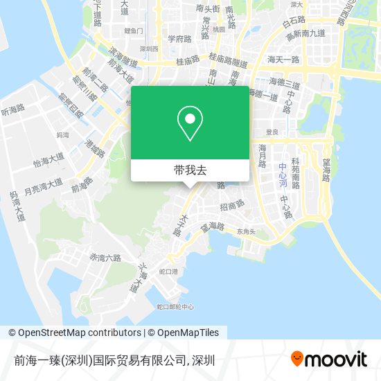 前海一臻(深圳)国际贸易有限公司地图