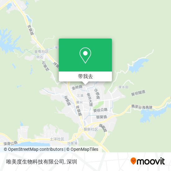 唯美度生物科技有限公司地图