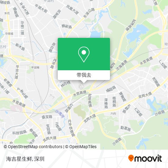 海吉星生鲜地图