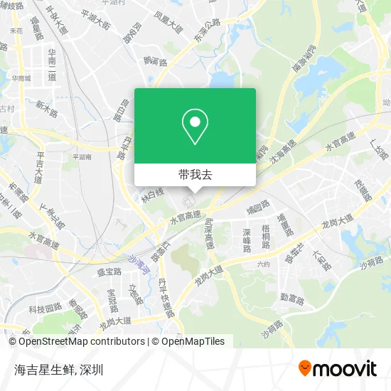 海吉星生鲜地图