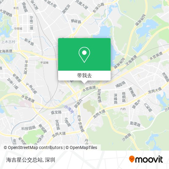 海吉星公交总站地图